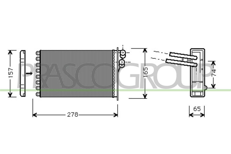 RISCALDATORE AUDI A4 (B5) Mod 11/94 01/99