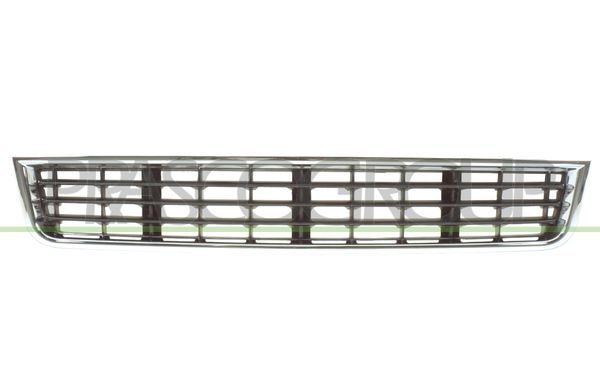 GRIGLIA PARAURTI ANT-CENTRALE-NERA-CON MODANATURA CROMATA AUDI A4 (B6) Mod 10/00 09/04