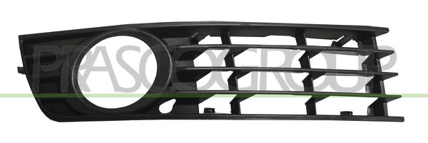 GRIGLIA DX PARAURTI ANT-NERA-CON SEDE FENDI-APERTA-CAMBIO AUTOMATICO AUDI A4 (B6) Mod 10/00 09/04