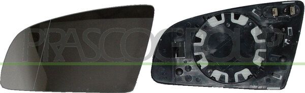PIASTRA SPECCHIO DX-TERMICA-CONVESSA-BLU AUDI A4 (B6) Mod 10/00 09/04