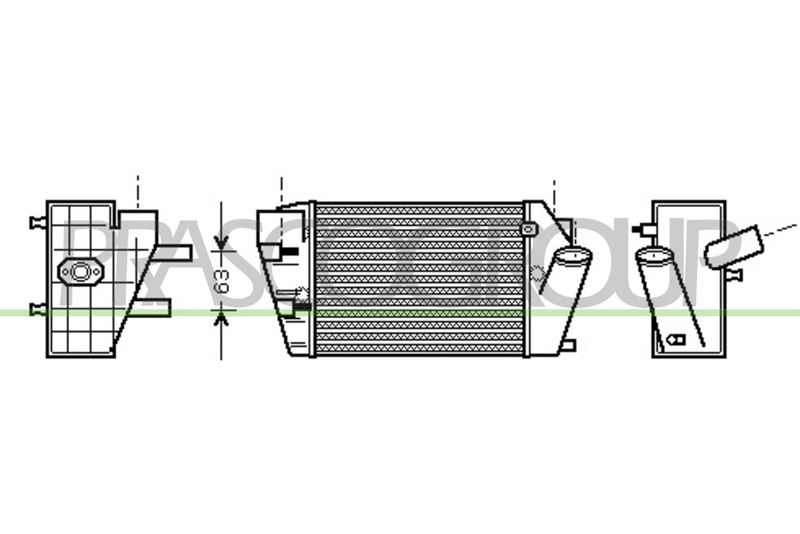 PRASCO Intercooler AD020N002