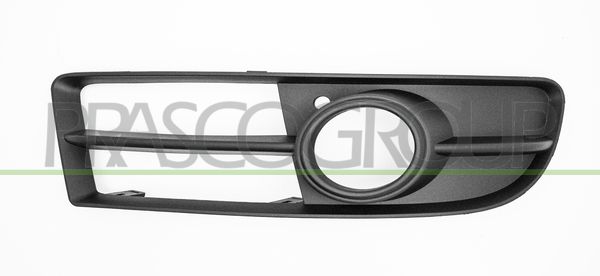 GRIGLIA DX PARAURTI ANT-NERA-CON SEDE FENDI-APERTA MOD S-LINE AUDI A4 (B7) Mod 10/04 11/07