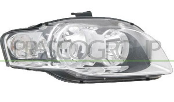 PROIETTORE DX H7+H7-ELETT-CON MOTORE-FANALE BIANCO AUDI A4 (B7) Mod 10/04 11/07