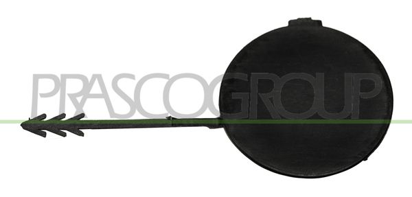 TAPPO COPRI GANCIO TRAINO PARAURTI ANT AUDI A4 (B8) Mod 12/07 12/11