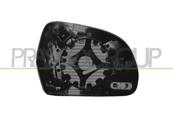 PIASTRA SPECCHIO DX-TERMICA-CONVESSA AUDI Q3 (8U) Mod 09/14 09/16