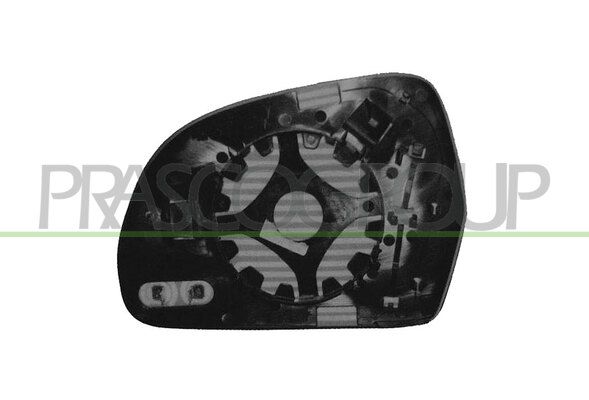 PIASTRA SPECCHIO SX-TERMICA-ASFERICA AUDI Q3 (8U) Mod 09/14 09/16