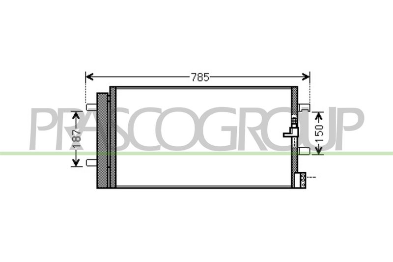 CONDENSATORE AUDI Q5 (8R) Mod 09/12 12/16
