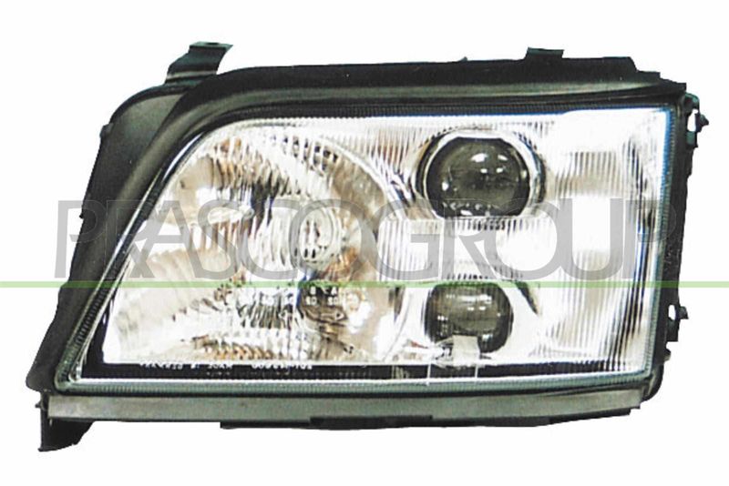 PROIETTORE DX H1+H1+H3-MANUALE/ELETT-CON FENDINEBBIA AUDI A6 Mod 04/94 04/97