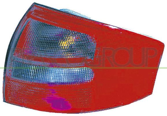 FANALE POST DX-SENZA PORTALAMPADA-FUME'-ROSSO-4 PORTE MOD 97-99 AUDI A6 Mod 05/97 05/01