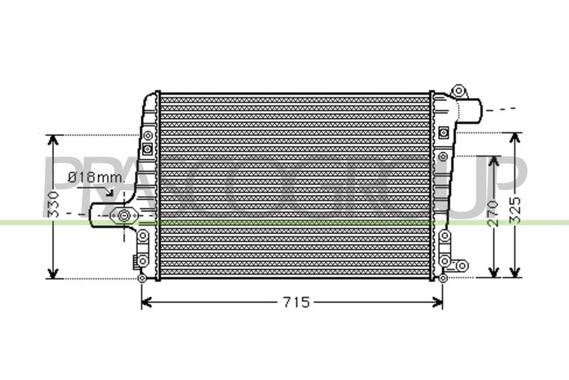 INTERCOOLER AUDI A6 Mod 05/97 05/01