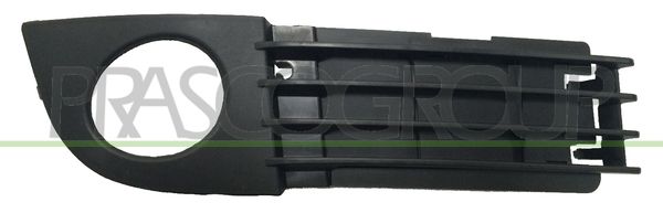 GRIGLIA DX PARAURTI ANT-NERA-CON SEDE FENDI-CHIUSA AUDI A6 Mod 06/01 04/04