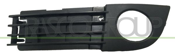 GRIGLIA SX PARAURTI ANT-NERA-CON SEDE FENDI-CHIUSA AUDI A6 Mod 06/01 04/04