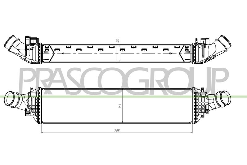 INTERCOOLER AUDI A6 (4GC) Mod 09/14 06/16