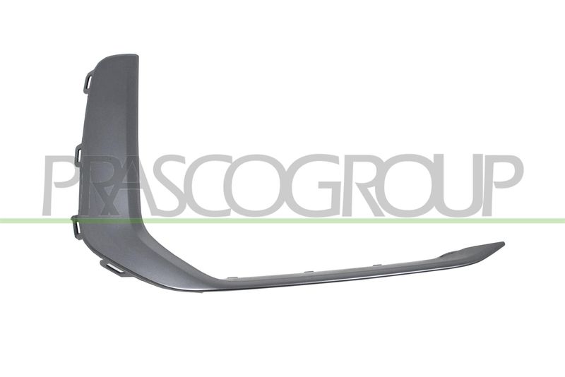 MODANATURA DX GRIGLIA RADIATORE PARAURTI ANT-VERNICIATA-GRIGIO SCURO-LUCIDA AUDI A6 (C8) S-LINE Mod 05/19 -