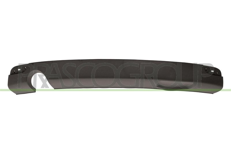 SPOILER PARAURTI POST-NERO-GOFFRATO-CON SCARICO SINGOLO A SX MOD 3/5 PORTE AUDI A1 Mod 08/10 06/14