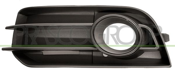 GRIGLIA SX PARAURTI ANT-NERA-CON SEDE FENDI-CON CORNICE-NERA AUDI A1 Mod 08/10 06/14