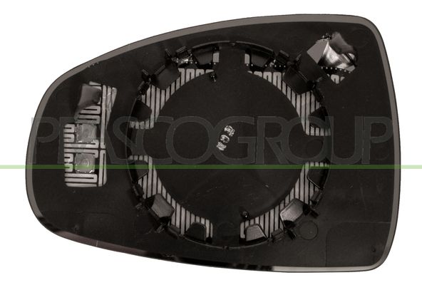 PIASTRA SPECCHIO DX-TERMICA-CONVESSA AUDI A1 Mod 08/10 06/14