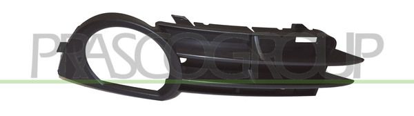 GRIGLIA DX PARAURTI ANT-NERA-CON SEDE FENDI AUDI A3 3/5 PORTE (8P/8PA) Mod 09/03 06/08