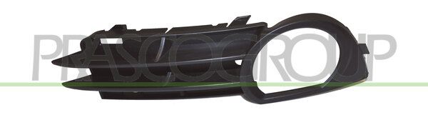 GRIGLIA SX PARAURTI ANT-NERA-CON SEDE FENDI AUDI A3 3/5 PORTE (8P/8PA) Mod 09/03 06/08