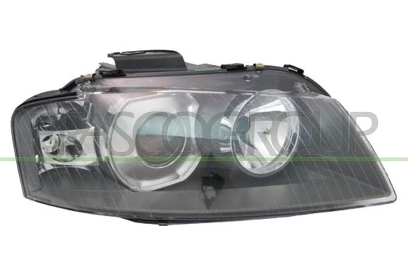 PROIETTORE DX XENON D2S+H7+HID-ELETT-CON MOTORE AUDI A3 3/5 PORTE (8P/8PA) Mod 09/03 06/08