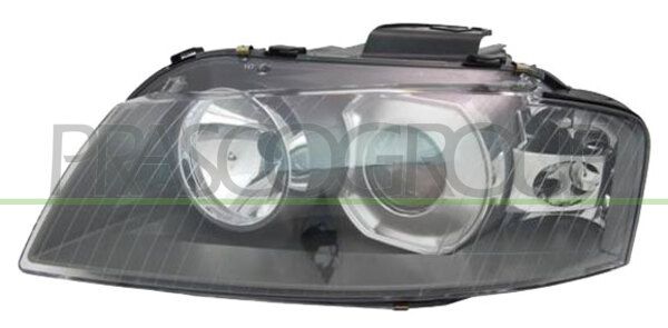 PROIETTORE SX-XENON D2S+H7+HID-ELETT-CON MOTORE AUDI A3 3/5 PORTE (8P/8PA) Mod 09/03 06/08
