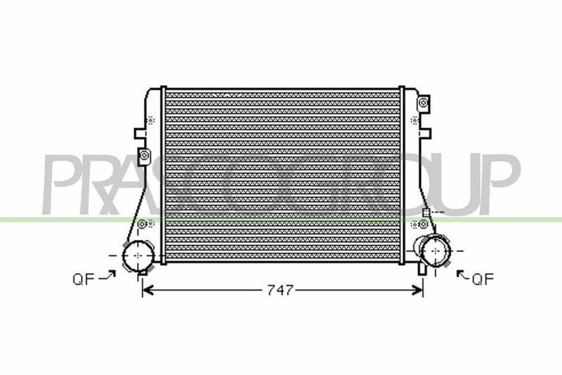 INTERCOOLER AUDI A3 3/5 PORTE (8P/8PA) Mod 09/03 06/08