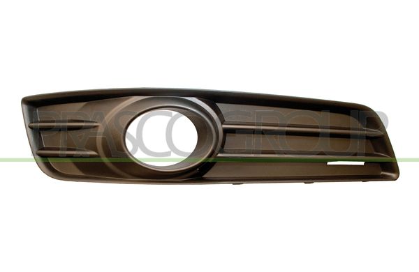 GRIGLIA DX PARAURTI ANT-NERA-CON SEDE FENDI AUDI A3 3/5 PORTE (8P/8PA) Mod 07/08 08/12