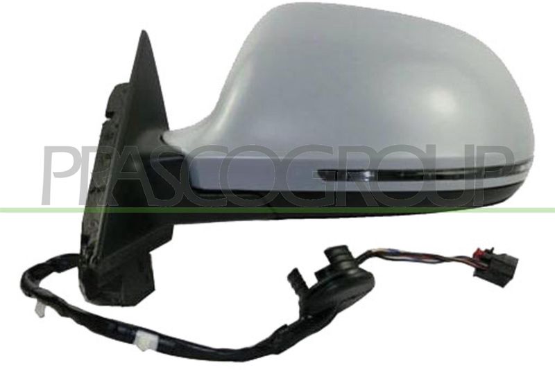 RETROVISORE SX-ELETT-TERMICO-CON PRIMER-CON FANALE-CHIUDIBILE-ASFERICO-3 PORTE-16H10P MOD 08 > 10 AUDI A3 3/5 PORTE (8P/8PA) Mod 07/08 08/12