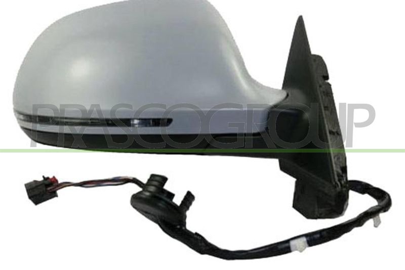 RETROVISORE DX-ELETT-TERMICO-CON PRIMER-CON FANALE-CHIUDIBILE-ASFERICO-5 PORTE-16H10P MOD 08 >10 AUDI A3 3/5 PORTE (8P/8PA) Mod 07/08 08/12