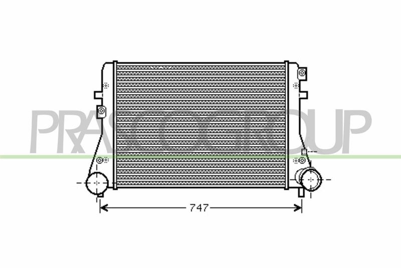 INTERCOOLER AUDI A3 3/5 PORTE (8P/8PA) Mod 07/08 08/12