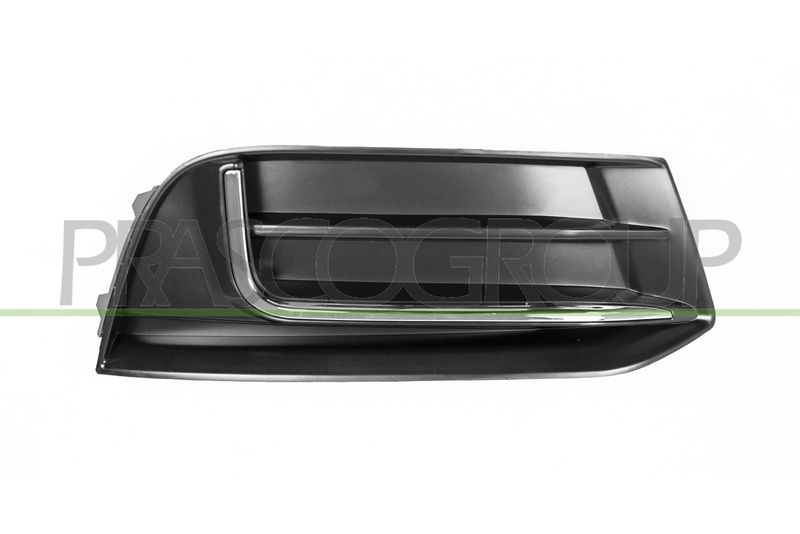 GRIGLIA DX PARAURTI ANT-NERA-CON MODANATURA CROMATA MOD DESIGN AUDI A3 4 PORTE CABRIO (8VE/8VM) Mod 02/16 04/20