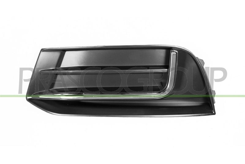 GRIGLIA SX PARAURTI ANT-NERA-CON MODANATURA CROMATA MOD DESIGN AUDI A3 4 PORTE CABRIO (8VE/8VM) Mod 02/16 04/20