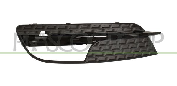GRIGLIA SX PARAURTI ANT-NERA-CON MODANATURA NERA-LUCIDA AUDI A5 (8T3/8F) COUPE'/CABRIOLET Mod 08/11 03/17