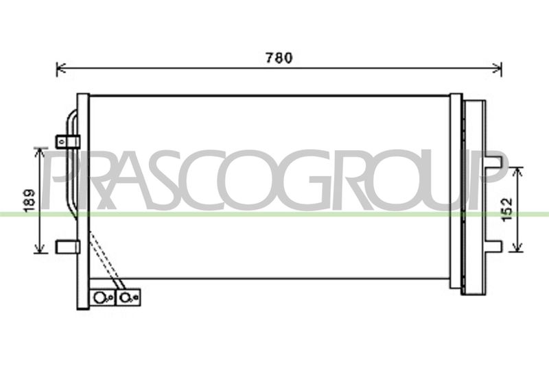 CONDENSATORE AUDI Q3 (8U) Mod 01/11 06/14