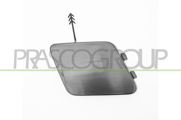 TAPPO COPRI GANCIO TRAINO PARAURTI ANT AUDI Q3 (8U) Mod 09/14 09/16