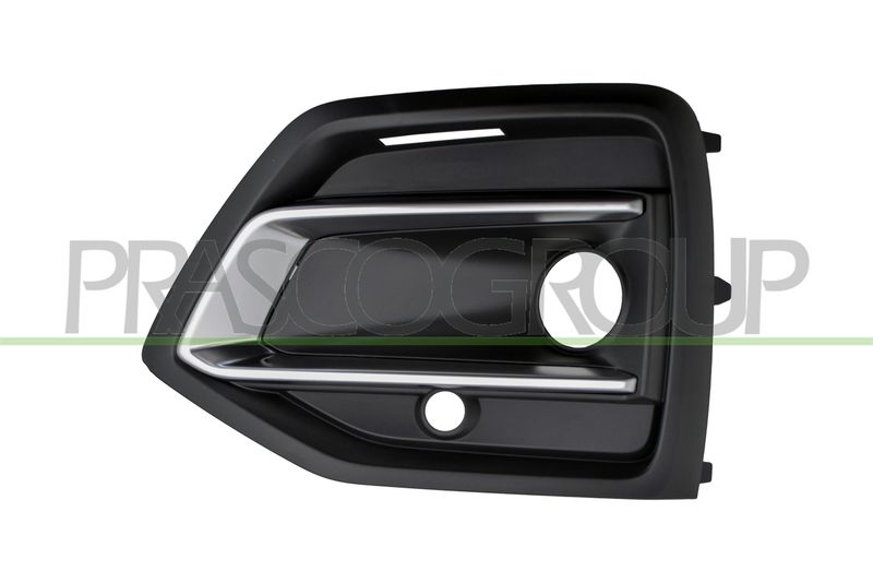 GRIGLIA SX PARAURTI ANT-NERA-GOFFRATA-CON CORNICE ARGENT0 AUDI Q5 (FY) SPORTBACK Mod 09/20 02/25