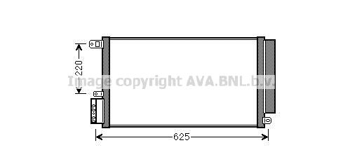 PRASCO Condensatore, Climatizzatore ALA5115D