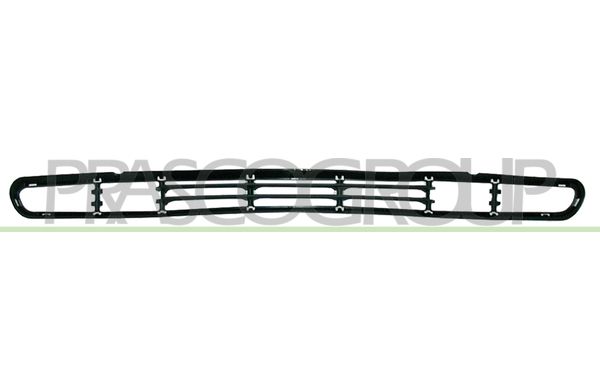 GRIGLIA PARAURTI ANT-CENTRALE-NERA BMW 3 SERIES E46 Mod 05/98 08/01