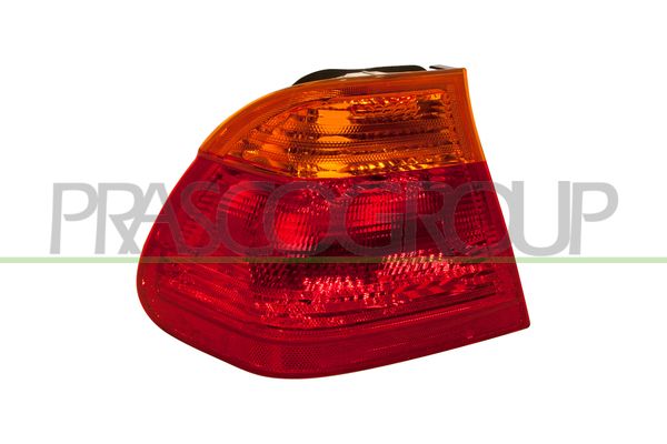 FANALE POST SX-ESTERNO-SENZA PORTALAMPADA MOD 4 PORTE-ARANCIONE/ROSSO BMW 3 SERIES E46 Mod 05/98 08/01