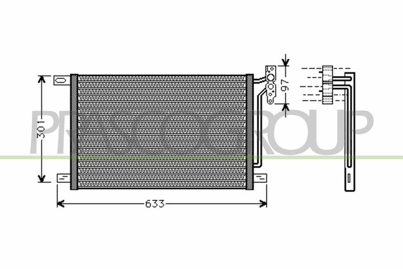 CONDENSATORE BMW X3 E83 Mod 03/07 08/10