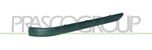 MODANATURA DX PARAURTI POST-NERA-GOFFRATA BMW 3 SERIES E46 Mod 09/01 02/05