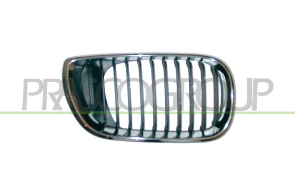 GRIGLIA RADIATORE DX-CROMATA-NERA BMW 3 SERIES E46 Mod 09/01 02/05