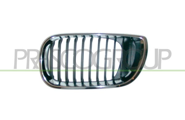 GRIGLIA RADIATORE SX-CROMATA-NERA BMW 3 SERIES E46 Mod 09/01 02/05