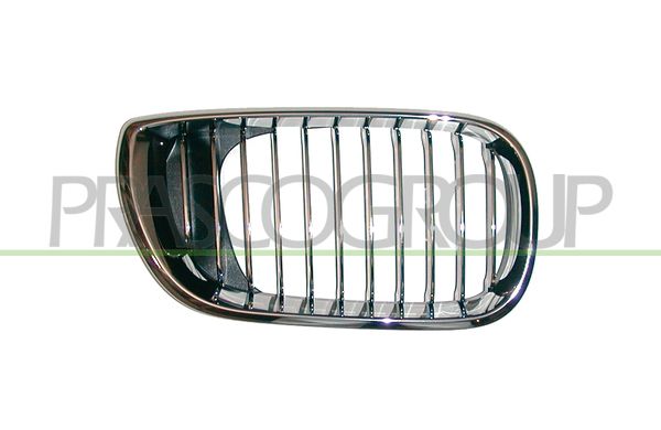 GRIGLIA RADIATORE DX-CROMATA-CROMATA-NERA BMW 3 SERIES E46 Mod 09/01 02/05