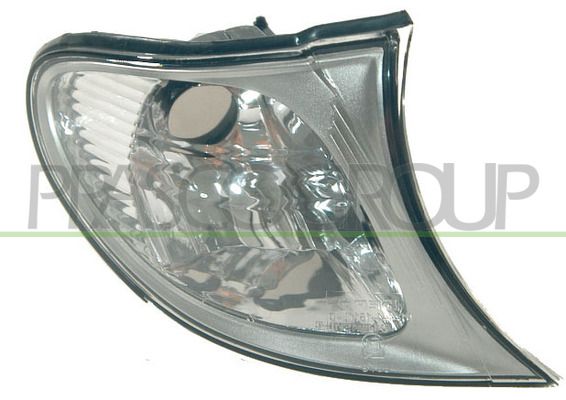 FANALE ANT DX-BIANCO-SENZA PORTALAMPADA CORNICE-CROMATO BMW 3 SERIES E46 Mod 09/01 02/05
