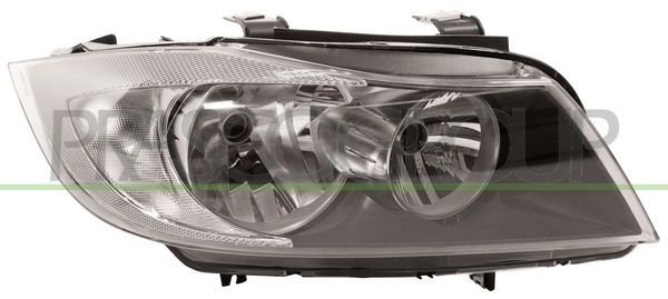 PROIETTORE DX H7+H7-ELETT-SENZA MOTORE-VERSIONE ZKW BMW 3 SERIES E90/E91 Mod 03/05 02/09