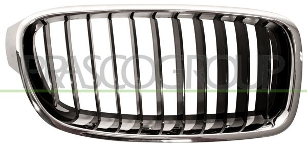 GRIGLIA RADIATORE DX-CROMATA-CROMATA-NERA MOD BASIS BMW 3 SERIES F30/F31 LCI Mod 01/15 10/18