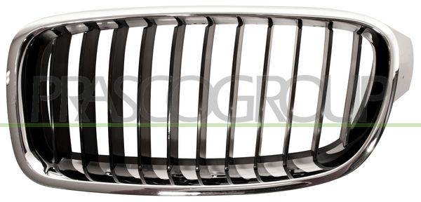 GRIGLIA RADIATORE SX-CROMATA-CROMATA-NERA MOD BASIS BMW 3 SERIES F30/F31 LCI Mod 01/15 10/18