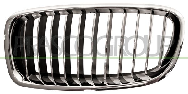 GRIGLIA RADIATORE SX-CROMATA-CROMATA-NERA MOD LUXURY LINE BMW 3 SERIES F30/F31 LCI Mod 01/15 10/18