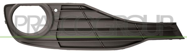 GRIGLIA DX PARAURTI ANT-NERA-CON SEDE FENDI-APERTA MOD BASIS BMW 3 SERIES F30/F31 Mod 09/11 12/14